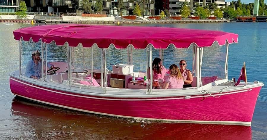 Canberra: Lake Burley Griffin Self-Drive Electric Boat - The Helm Experience: Easy Self-Drive Without a License