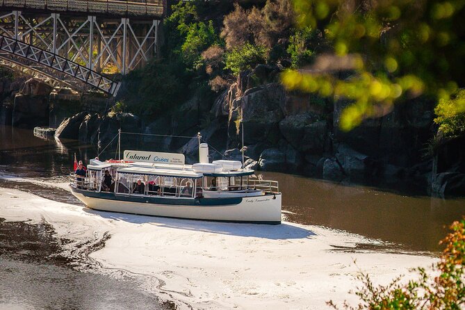 Cataract Gorge Cruise 4:30 pm - Turning Toward Cataract Gorge: The Silent Electric Moment