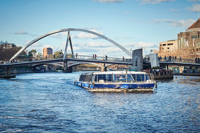 City Highlights Express Cruise - Royal Botanic Gardens & Punt Road Bridge: calm scenery before the cruise ends
