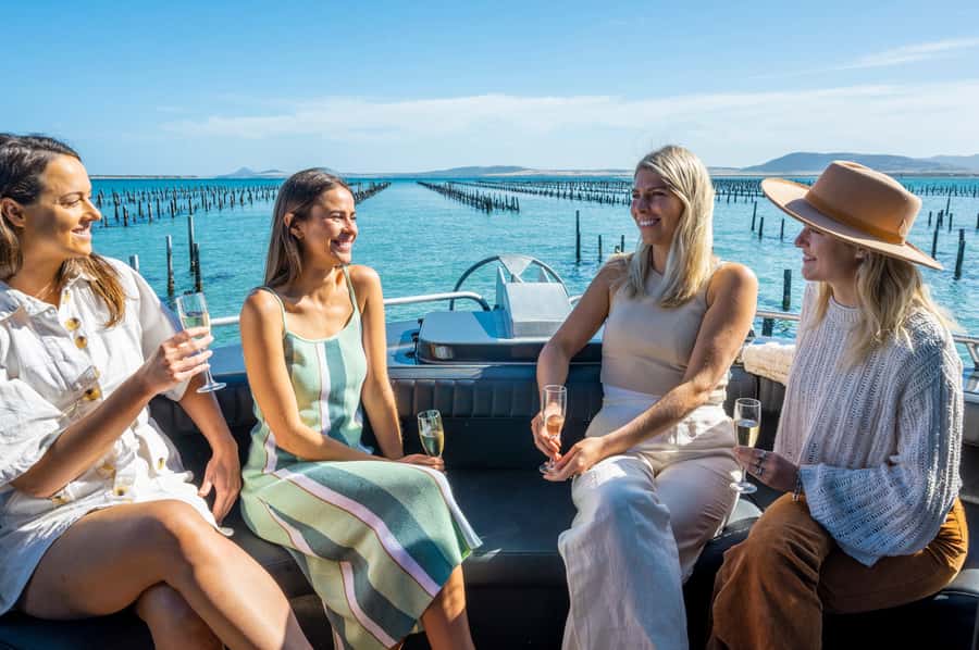 Coffin Bay: Oyster Farm Boat Tour with Wading & 12 Oysters - Wading the oyster beds: the part that makes it real