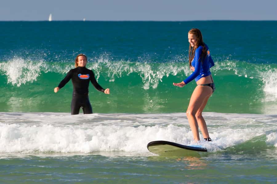 Coolangatta: 2 Hour Surf Experience on the Gold Coast - Into the water: waist-deep starts and first wave attempts