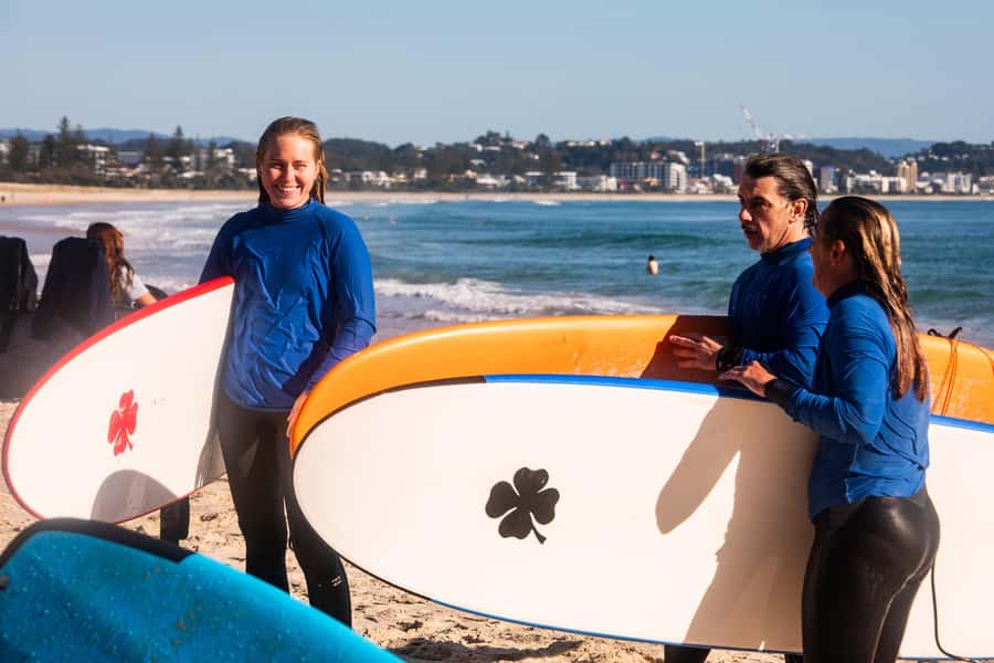 Coolangatta: Adult Group Surf Lesson Kirra, Gold Coast (+13) - Kirra Beach, Coolangatta: Why this bay helps you learn faster