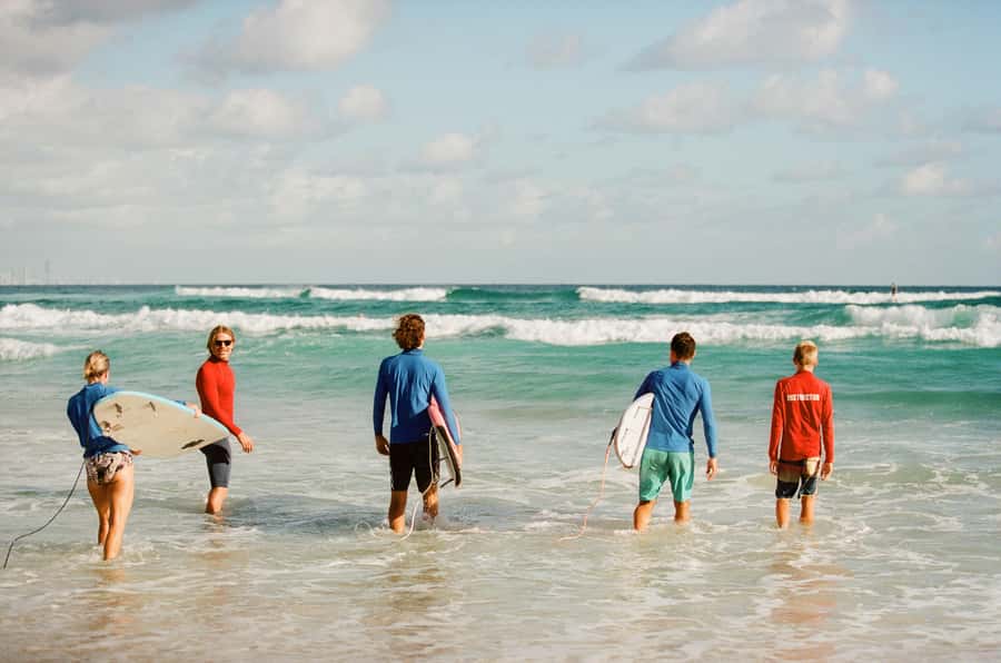 Coolangatta: Private Surf Lesson Kirra, Gold Coast All Ages - Gear You Don’t Have to Worry About: Board, Wetsuit, Rash Shirt