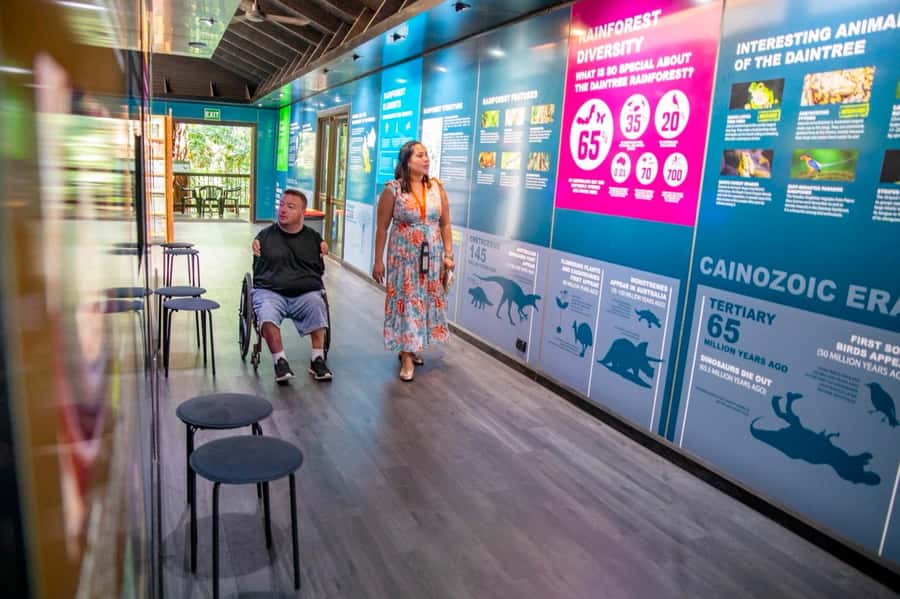 Cow Bay: Daintree Discovery Centre Entry Ticket - Inside the Interpretive Display Centre: When the Weather Changes Plans