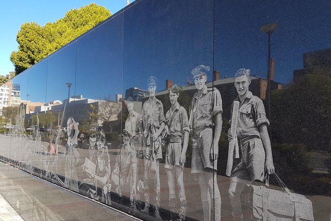 Cultural Caper Adelaide Walking Tour - War Memorial Adelaide: symbols plus the names you can read