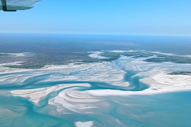 Cygnet Bay Sea Safari & Pearl Farm Tour Scenic Flight - Cape Leveque beach time at the Indian Ocean: photos are easy, swimming depends on the day
