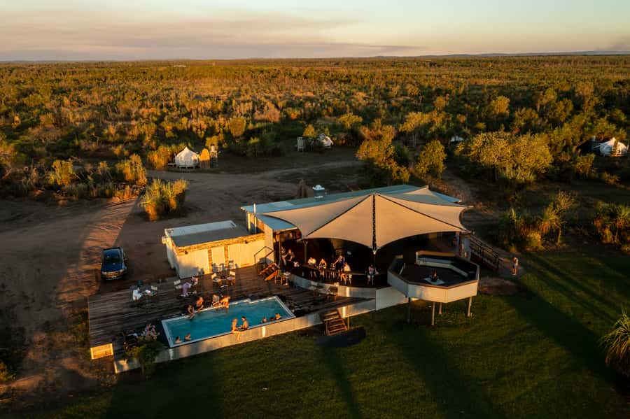 Darwin: Airboat Ride, Helicopter Flight, and Overnight Camp - Airboat Ride on the Finnis River Floodplains