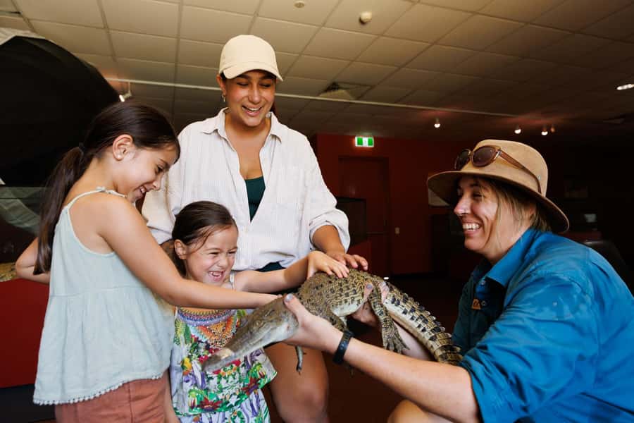 Darwin: Crocosaurus Cove and RFDS Entry - Crocosaurus Cove: world-class reptiles with nine daily shows