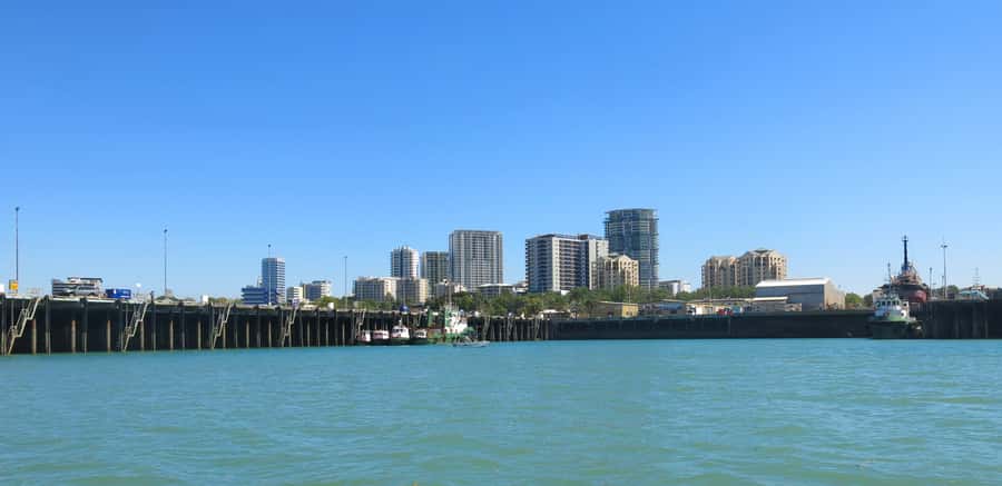 Darwin Harbour Cruise - Coonawarra Navy Base: modern defence activity on the water