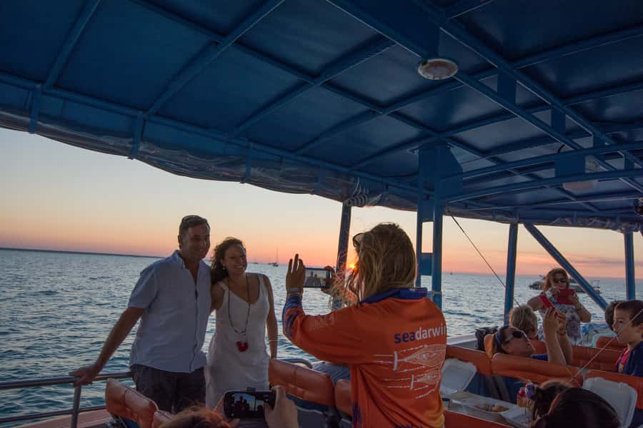 Darwin: Sunset Harbour Cruise with Fish and Chips Dinner - Quick Takeaways