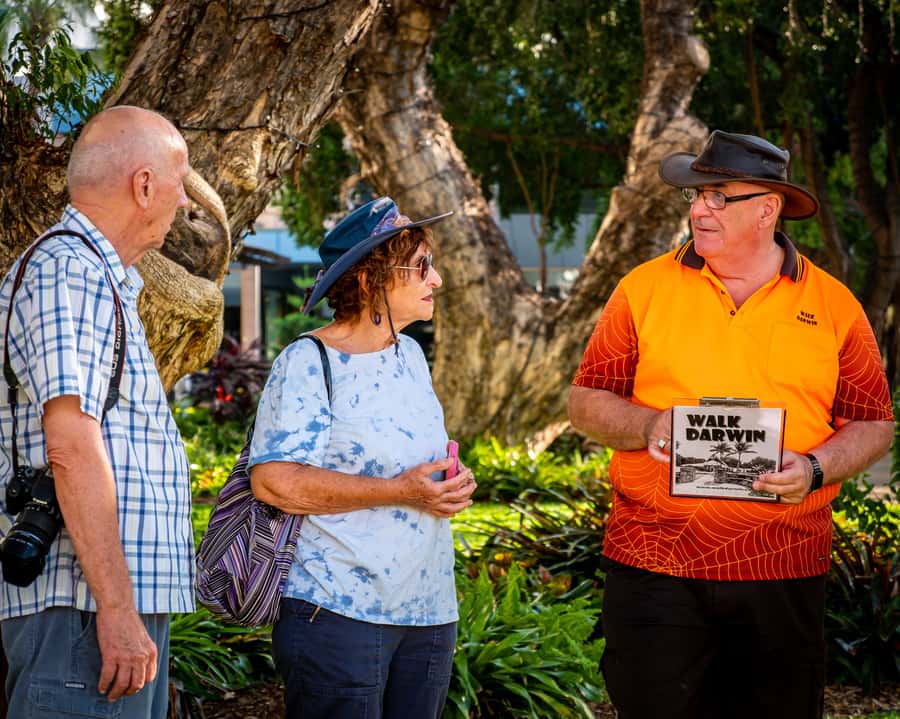Darwin: WWII Reflections - Walking the historic quarter: built-back places and wartime storytelling