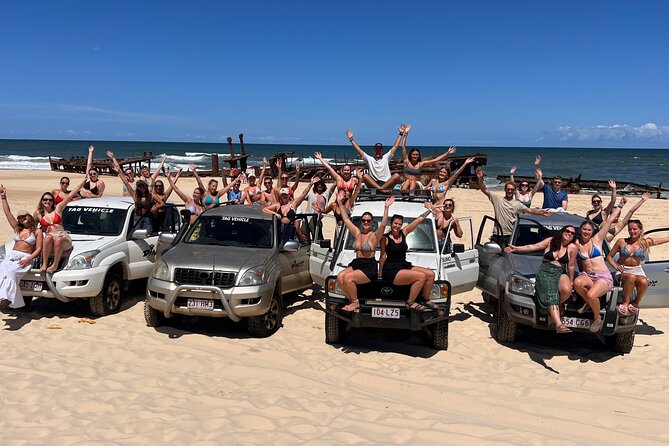 Dingos 3 Day K'Gari (Fraser Island) 4WD Tag-Along Tour - Day 1 on K’Gari: Rainbow Beach briefing and Lake McKenzie time