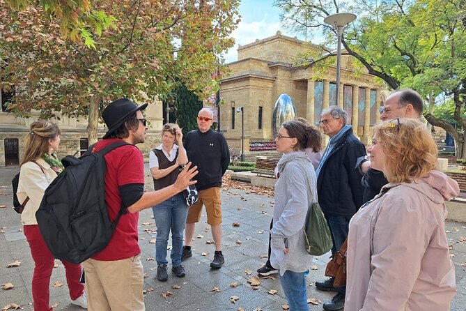 Discover Adelaide City Walk and Popeye River Cruise - The State Library break: toilets plus South Australian snacks
