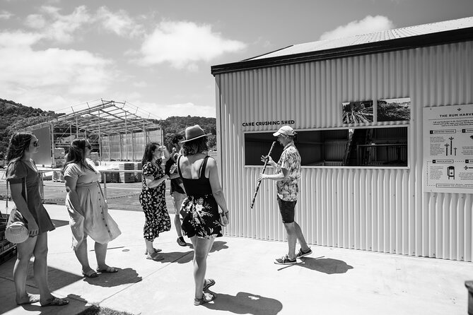 Distillery Daily Tour - Barrel House rum flight: finish with Husk Rum tasting in a fitting setting