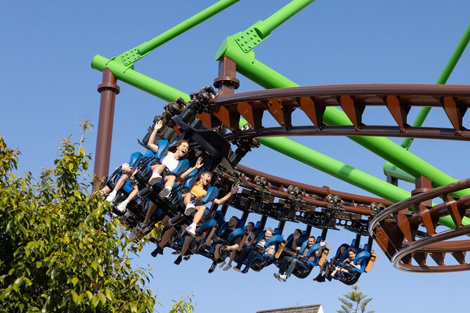 Dreamworld Gold Coast 1-Day Pass – Thrills & Wildlife Encounters - Thrill Circuit: The Giant Drop, Steel Taipan, and King Claw Timing