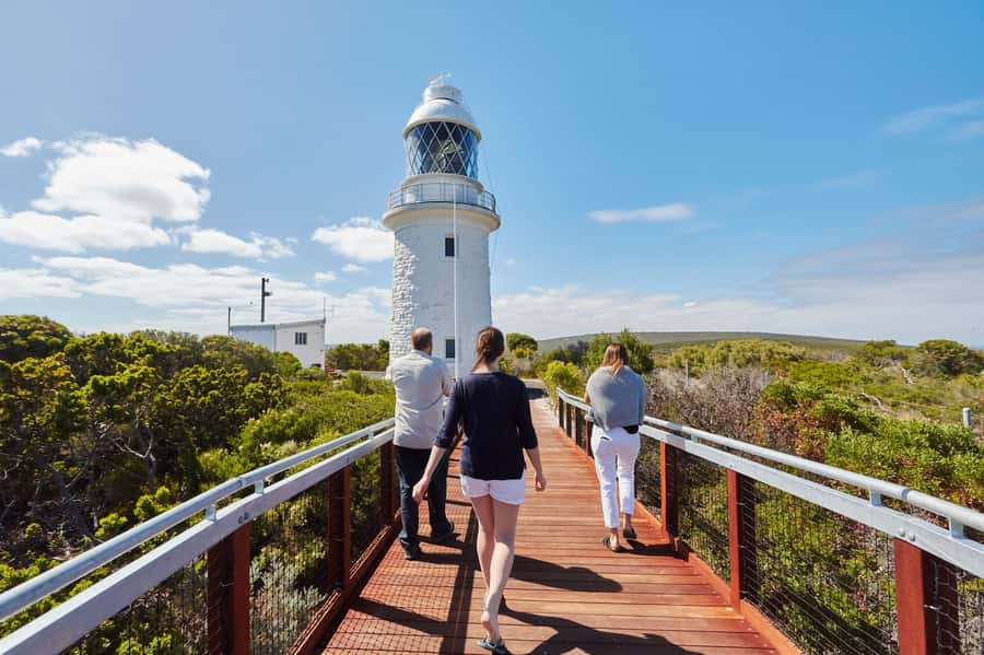 Dunsborough: Cape Naturaliste Lighthouse Guided Tour - Observation platform at the base: sea views without committing to the top