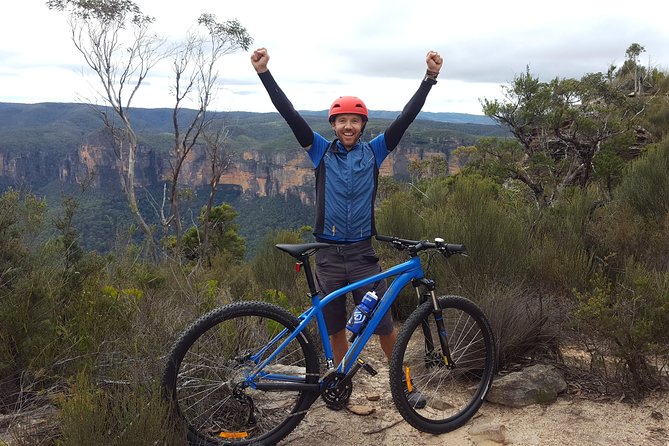 E-bike (electric) - Blue Mountains - Hanging Rock - SELF-GUIDED Hire Service - Blue Mountains E-Bike Route Basics: Ridgeline Fire Trails to Baltzer Lookout and Hanging Rock