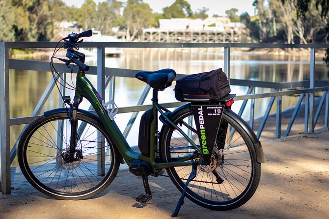 E-Bike Hire Echuca Moama - Full Day - Campaspe River views along the walking/cycling track