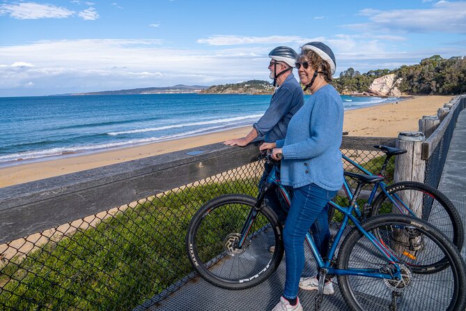E-Bike Hire & Mountain Bike Hire Port of Eden - Pickup at Snug Cove: fast handover that gets you riding sooner