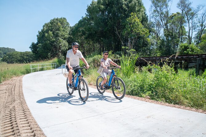 E-Bike Hire: Northern Rivers Rail Trail, Trail Side Hire - The core route: Murwillumbah to Crabbes Creek (and back)