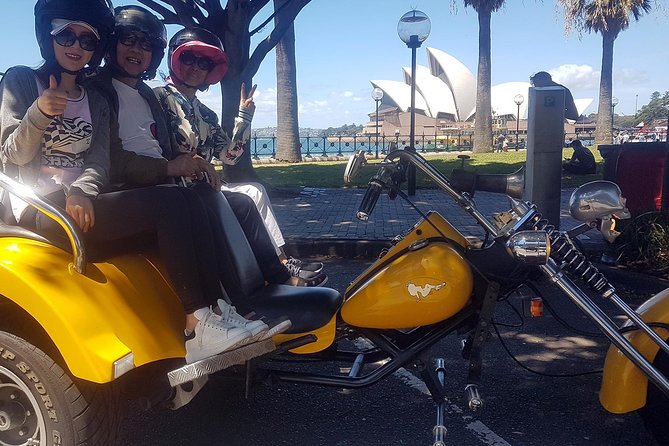Eastern Sydney Panorama trike tour - Meeting up and getting ready: pickup, safety gear, and rider comfort