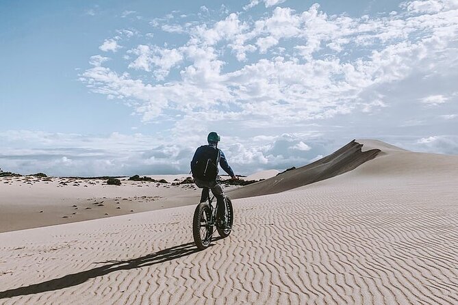 Electric Fat Bike Tour in Kangaroo Island - Entering Kangaroo Island’s inland dunes on a fat e-bike