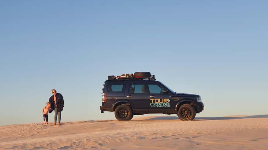 Esperance: Cape Le Grand National Park 4x4 Beach Adventure - Wylie Rock and the dunes: the 50-degree challenge part