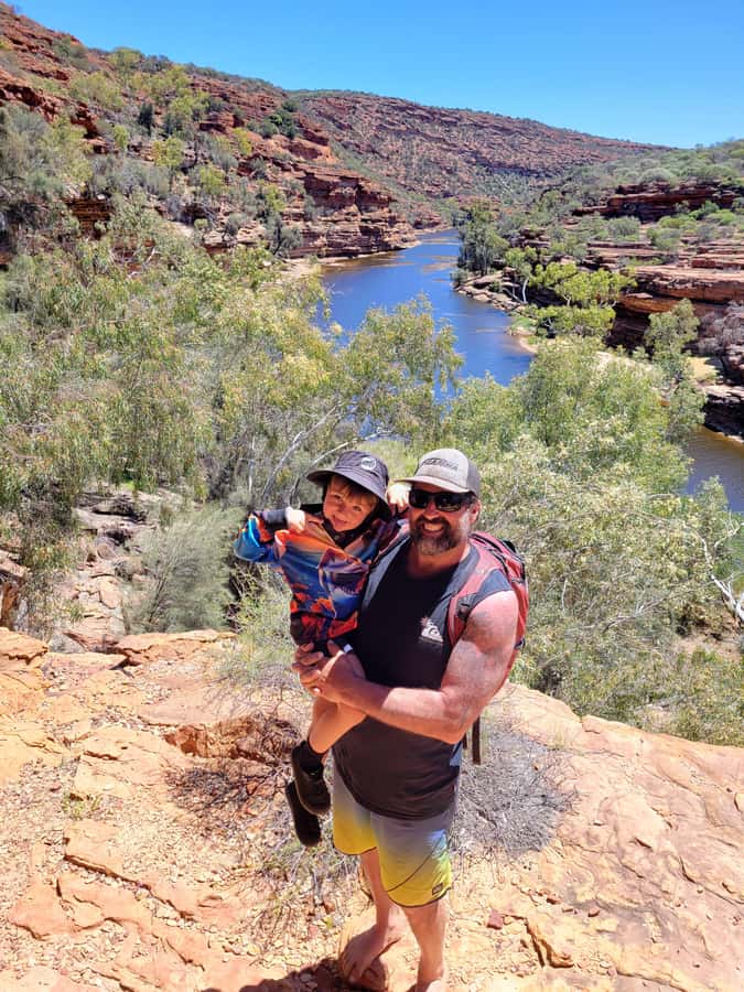 Explore the Hidden Gorges: Kalbarri N.P, 4WD, Hike, Canoe - A Midday Rhythm: Inland Beach Time and Relax Breaks