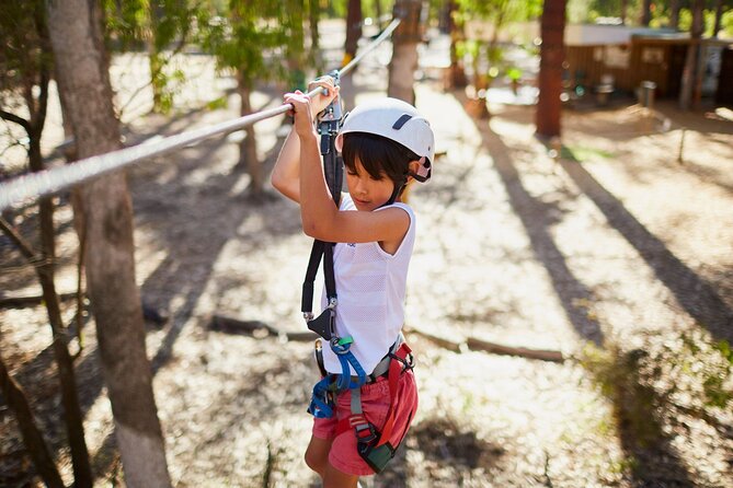 Forest Adventures - Zipline and flying fox moments: the 150-metre thrill