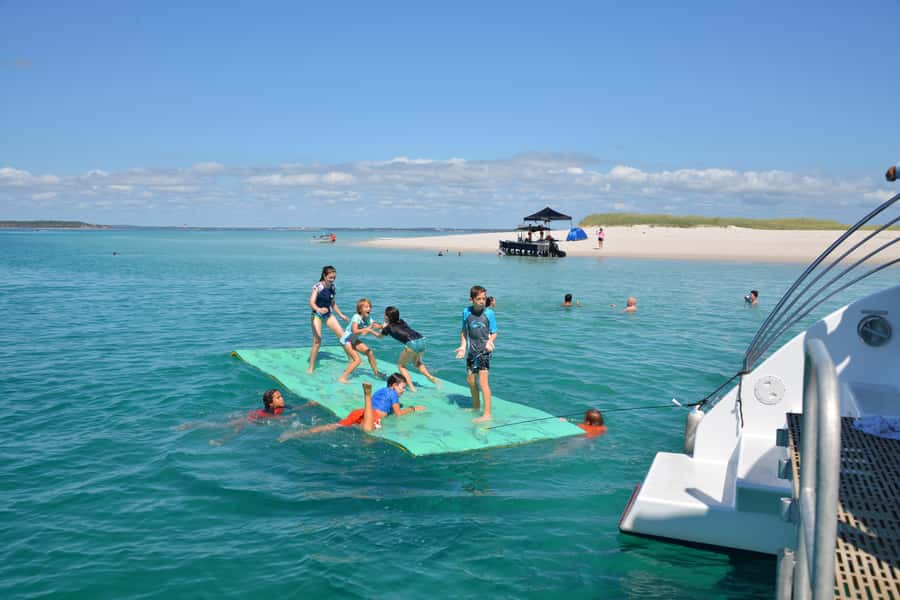 Fraser Island 4-Hour Eco-Sailing Adventure - Swimming off Fraser Island and Pelican Bank: where the day turns memorable