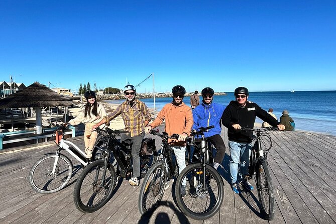 Fremantle Electric Bike Tour - Getting set up at Perth Electric Bikes (Adelaide & Point)