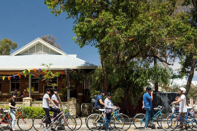 Fremantle Electric Bike Tour - The Train Station and the original shoreline trail