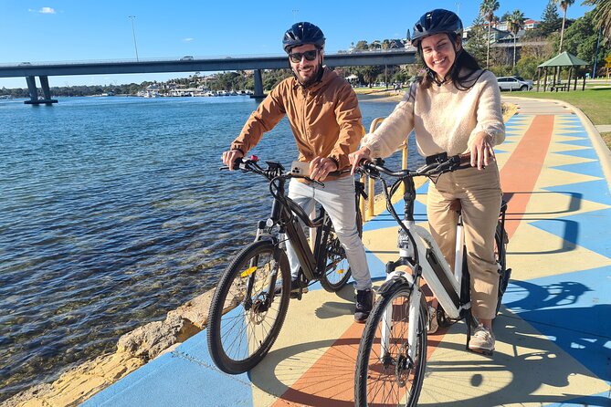 Fremantle Electric Bike Tour - Bon Scott statue to South Beach: coast scenery with a pop-culture wink