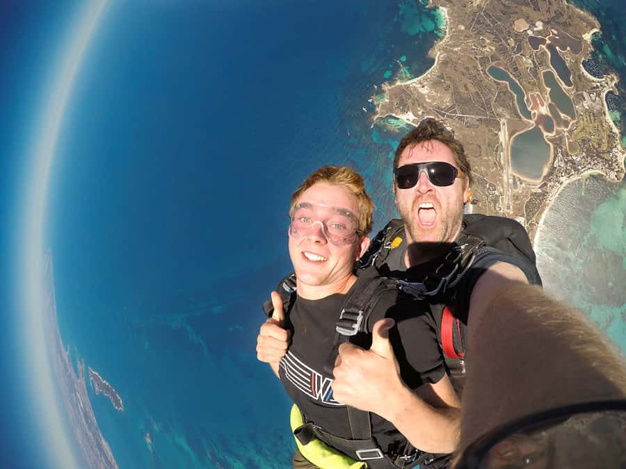 Fremantle: Rottnest Island Skydive and Ferry Package - What the vibe is like for first-timers and milestones