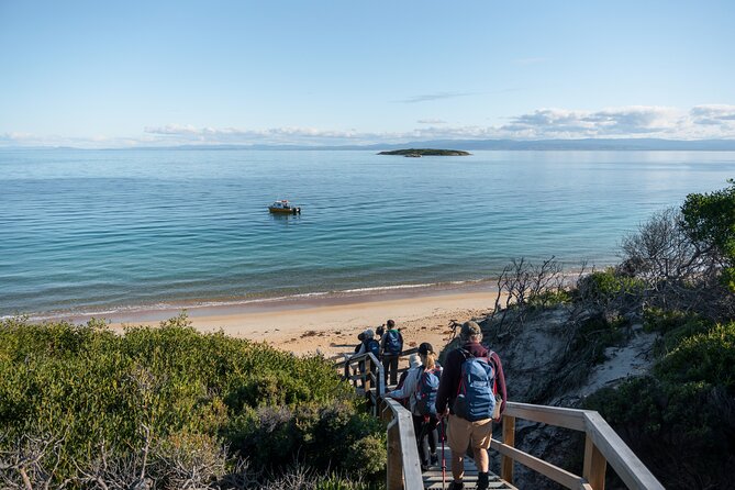 Freycinet Walking Tour - The boat ride back on Freycinet Aqua Taxi: small, but meaningful