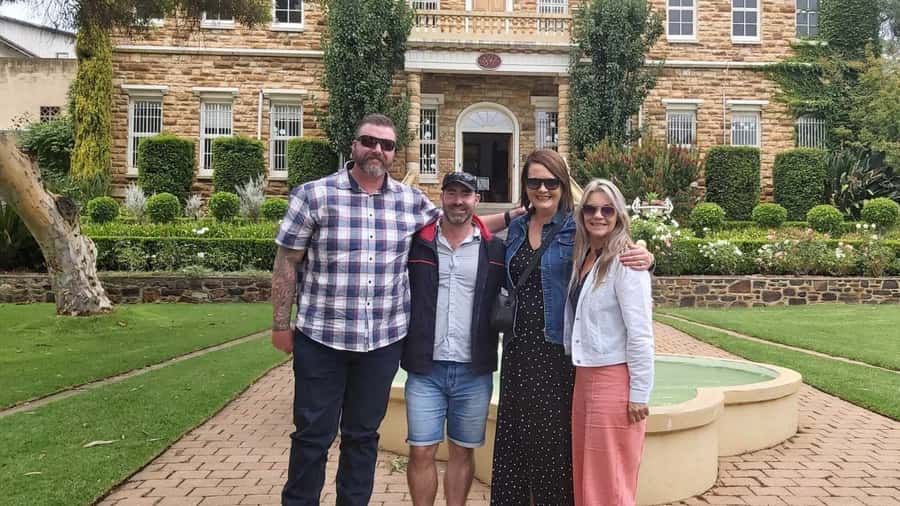 From Adelaide: Barossa Valley Tour, 4 Wineries, & Lunch - Chateau Tanunda: finishing tasting strong