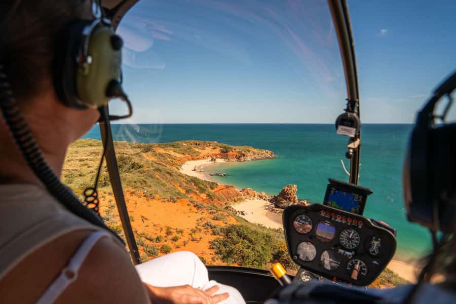 From Broome: Eco Beach Explorer Helicopter Flight with Lunch - Key things that make this helicopter + lunch special