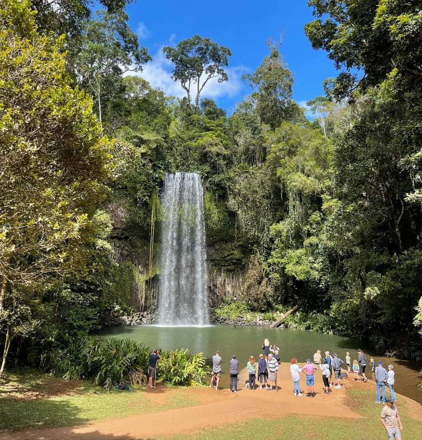 From Cairns: Atherton Tablelands and Paronella Park Day Trip - Yungaburra photo stop: quick town energy, useful for perspective