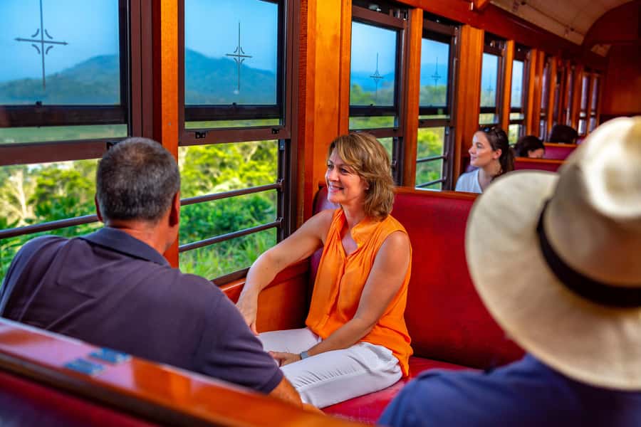 From Cairns: Kuranda Tour with Transfer - Kuranda Scenic Railway: a seated, scenic one-way ride
