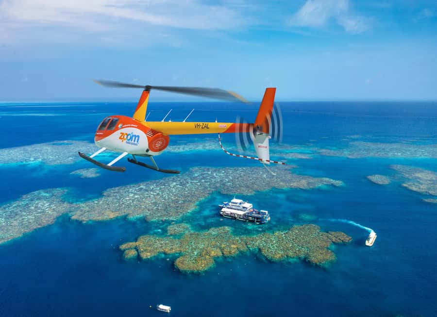 From Cairns: Outer Reef Pontoon, Island & Helicopter Tour - The 10-Minute Helicopter Flight Over Moore Reef: Worth Booking For This Alone