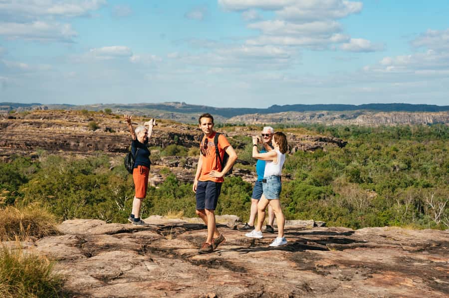 From Darwin: Kakadu Wilderness Escape & Rock Art Day Tour - Adelaide River choice: jumping crocs or Fogg Dam wildlife