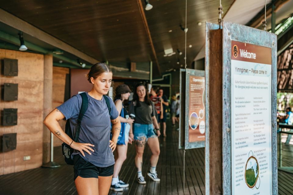 From Darwin: Kakadu Wilderness Escape & Rock Art Day Tour - Bowali Visitor Centre: First Nations culture at the center