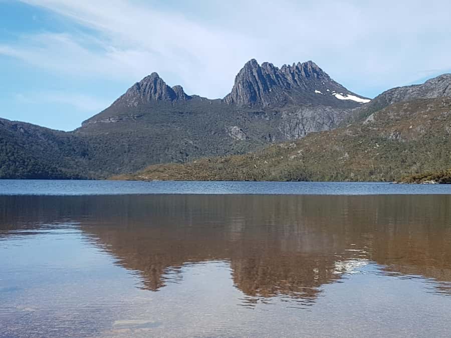 From Hobart: 2 Day Cradle Mountain Tour - Russel Falls and platypus time: big waterfall energy with a chance of wildlife