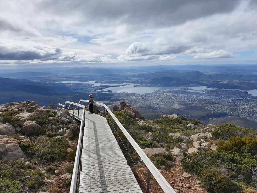 From Hobart: Mt Wellington Morning Walking Tour - Ascending to the Summit at 1271 m and Photo Platforms