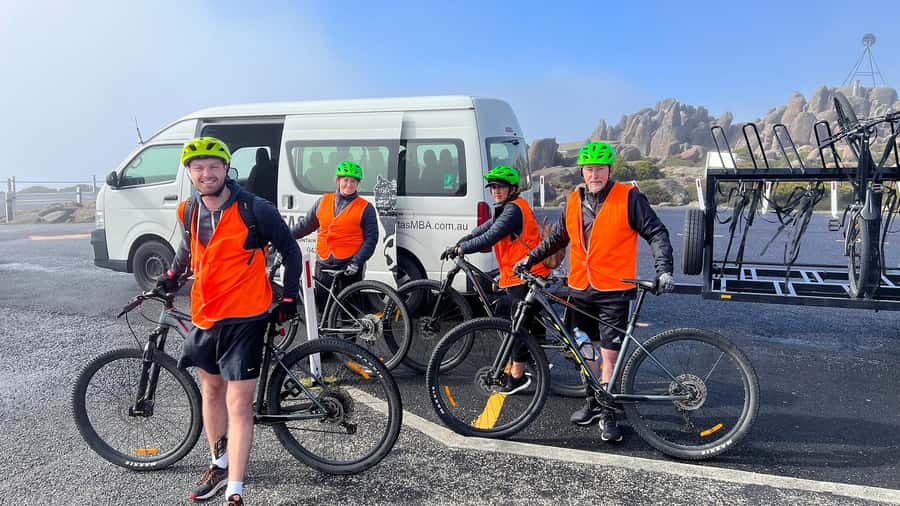 From Hobart: Mt Wellington Summit & Rainforest Bike Tour - How Difficult Is It Really? The Easy-Moderate Formula Explained