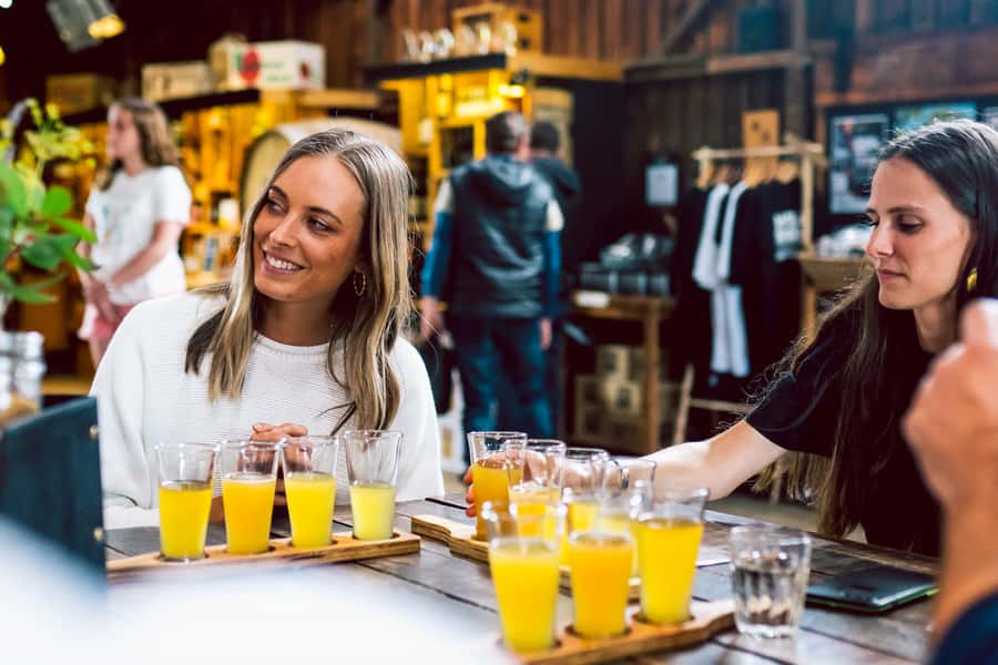 From Hobart: Signature Full Day Tour - How the Drink Tasmania Signature Tour runs: 10am start, four producers, eight hours