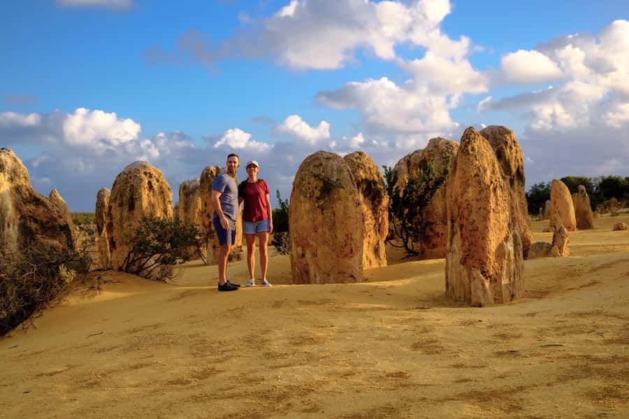 From Perth: Pinnacles Lobster Shack and Yanchep Day Trip - Nambung National Park: the Pinnacles in real scale