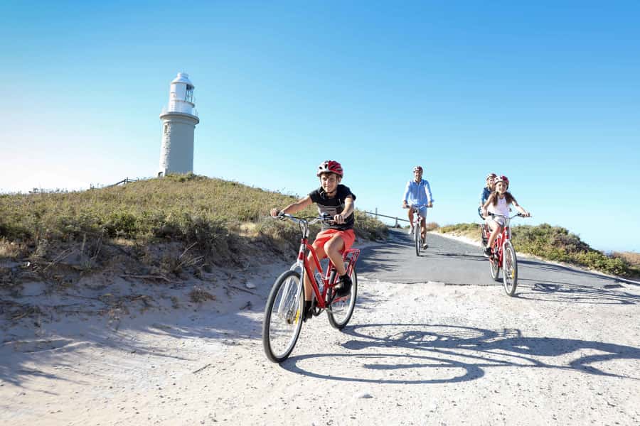 From Perth: Rottnest Island Ferry & Bike Trip - The Swan River cruise: the part people forget is included