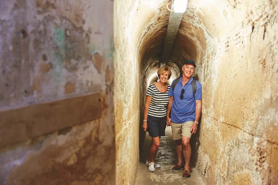 From Perth: Rottnest Island Grand Island Day Tour with Lunch - Oliver Hill on the Historic Train: WWII Tunnels, Steps, and Big Views