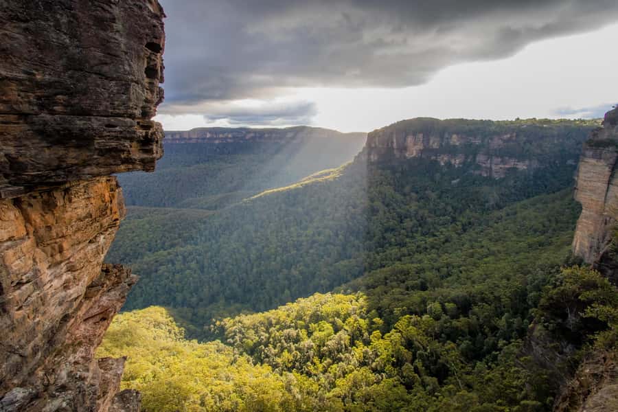 From Sydney: Blue Mountains, Sydney Zoo & Walking Tour - Echo Point lookout: where the Three Sisters and Jamison Valley really land